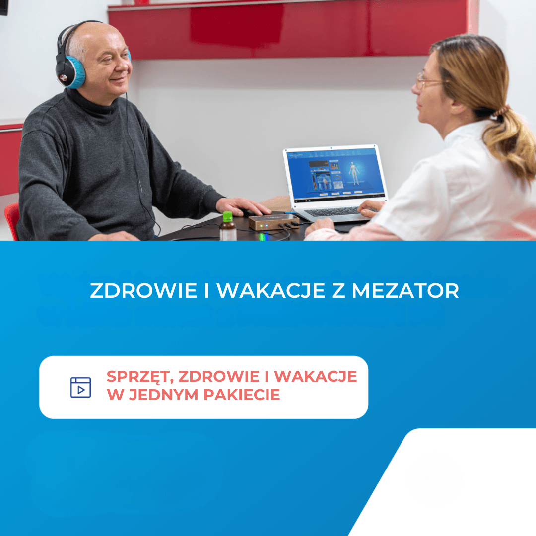 Mezator M1 wraz z zestawem HealthPack oraz bonem wakacyjnym TUI